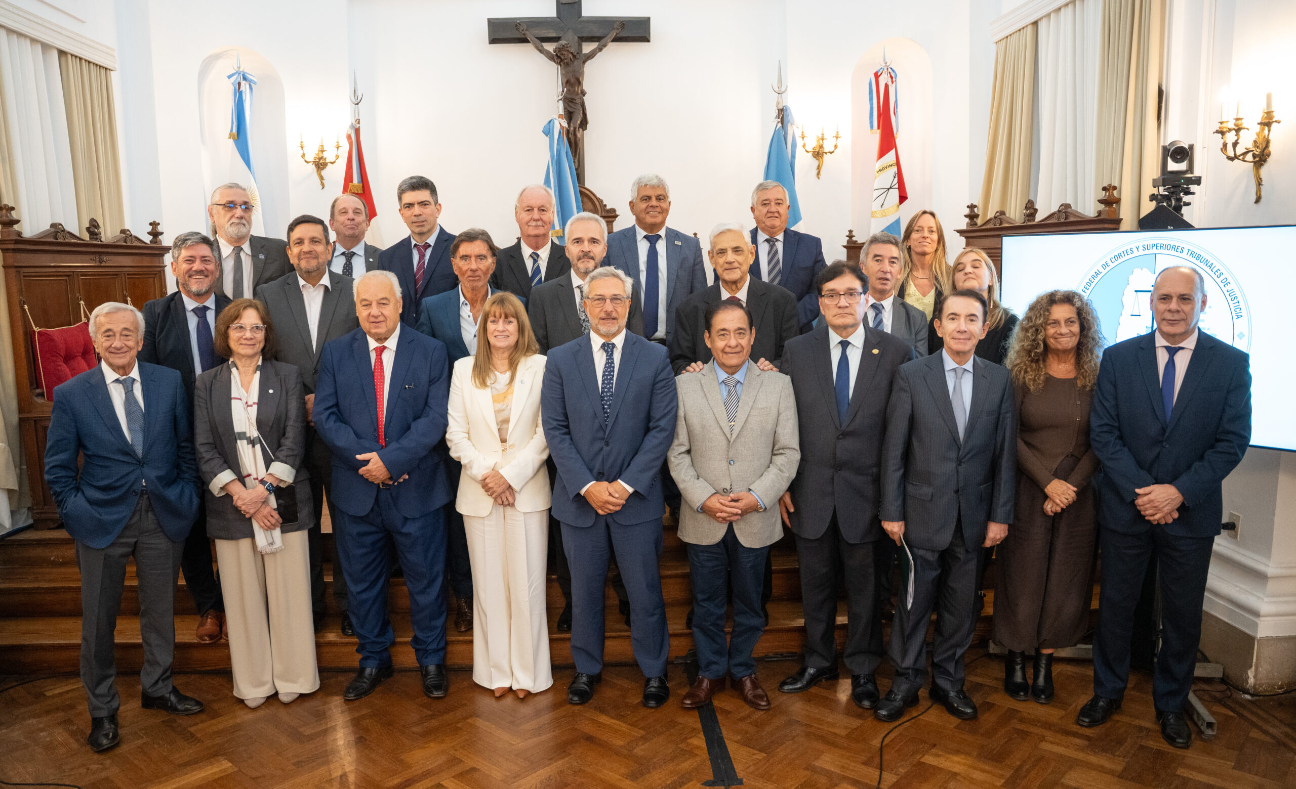 Quedaron inauguradas en Santa Fe las XII Jornadas Institucionales de la Junta Federal de Cortes