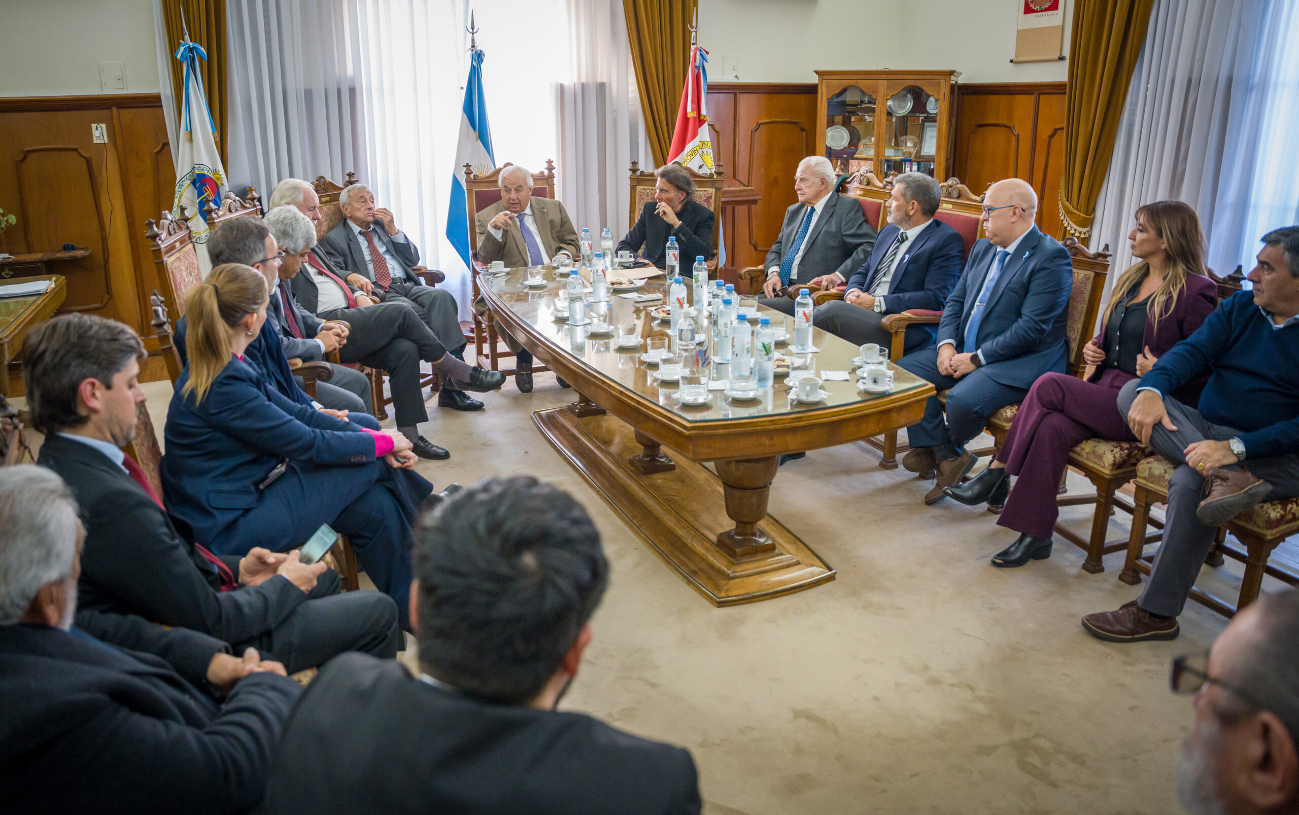 La Corte Suprema de Justicia recibió a la delegación de la FURP La Corte Suprema de Justicia recibió a la delegación de la FURP